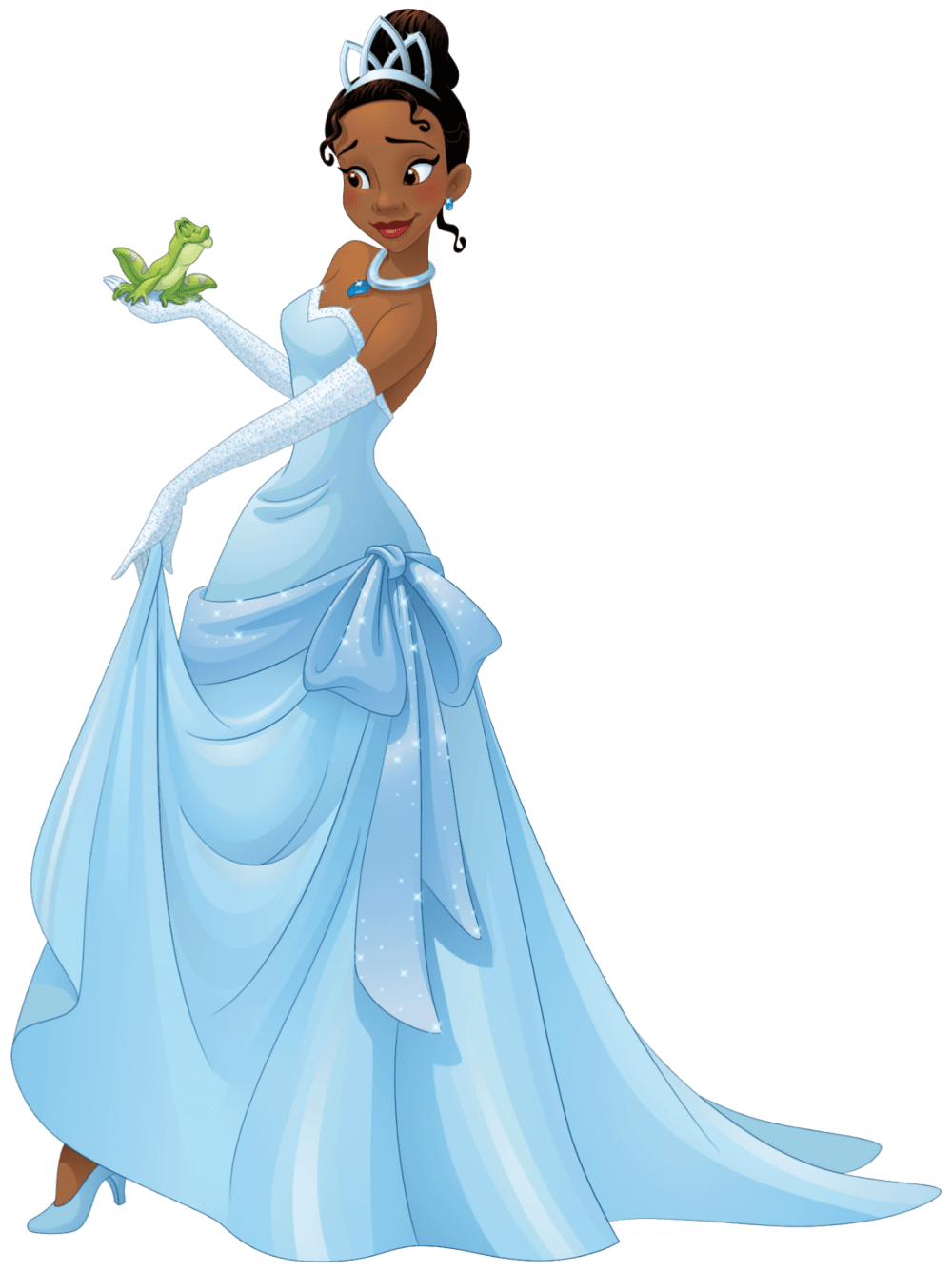 Dress tiana clipart image