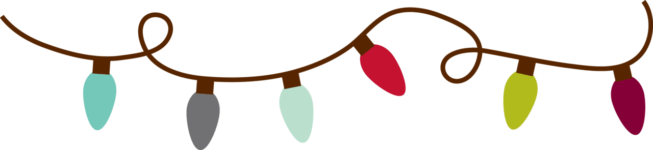 Christmas light border images clipart