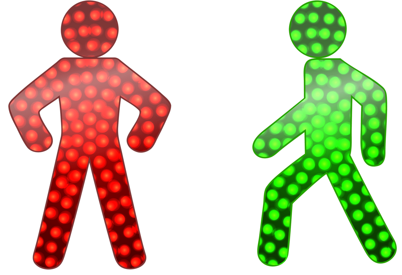 Traffic light clipart image 2