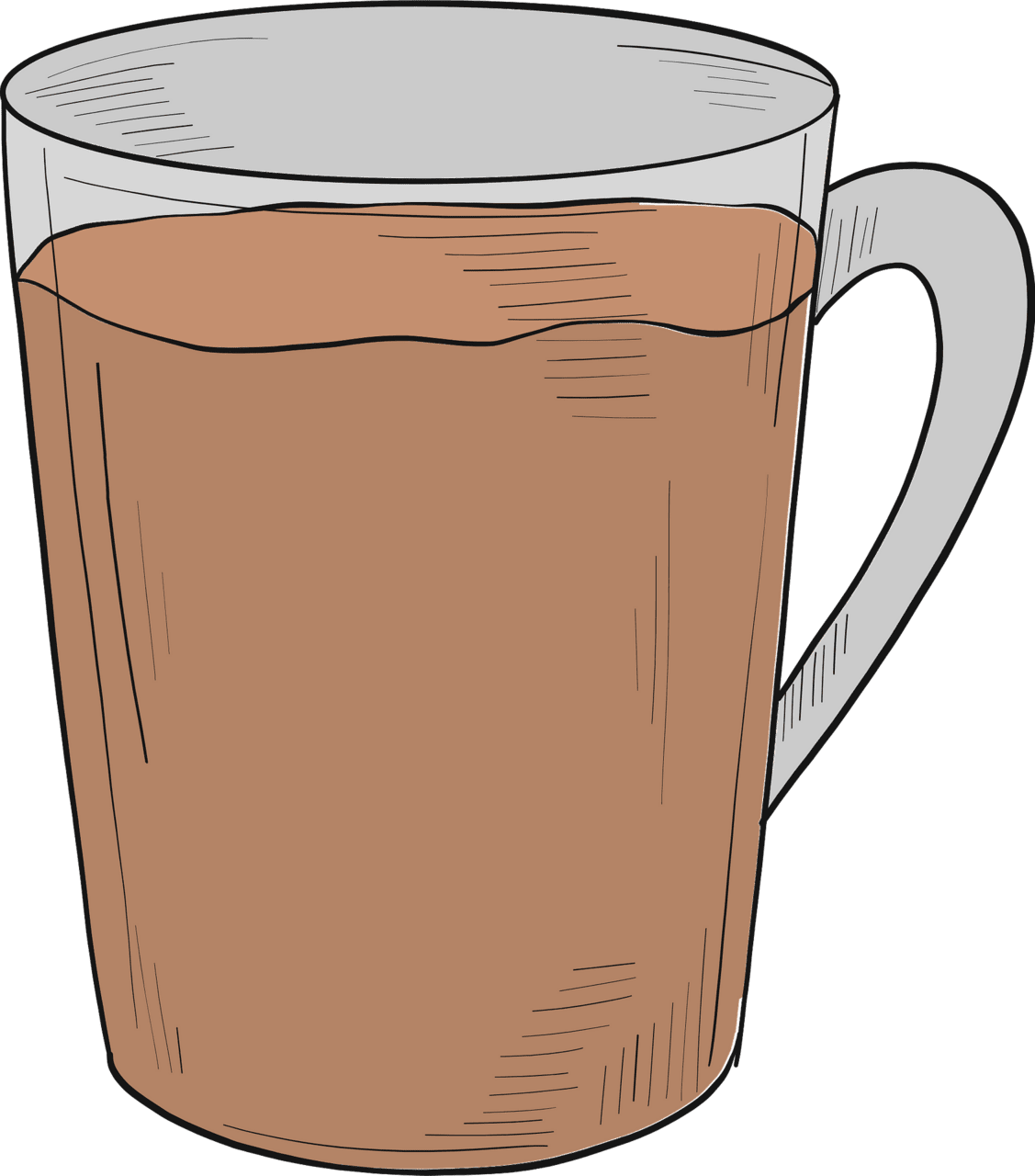 Hot cocoa vector clipart images 4