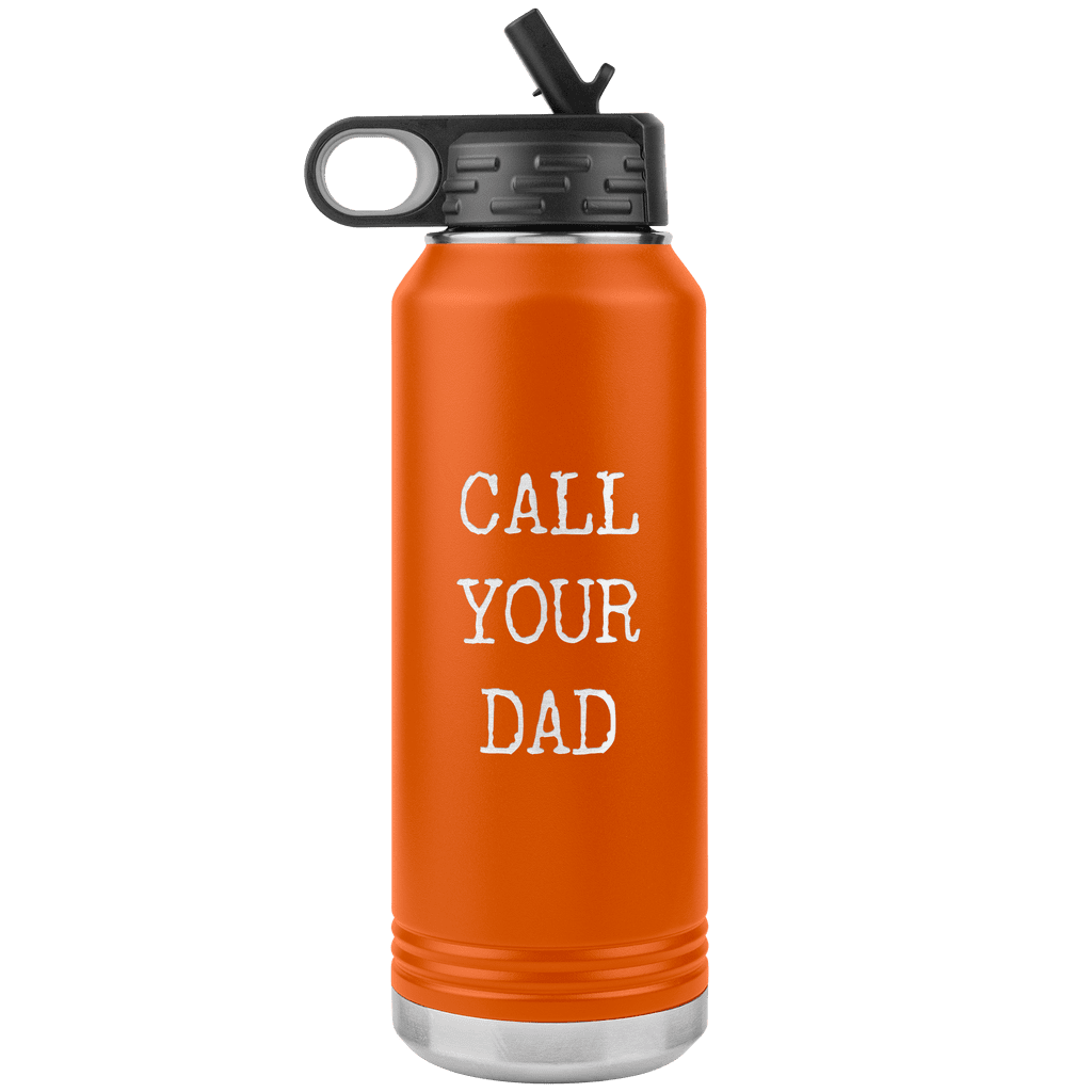 Drink bottle college student goodbye call your dad water fath cute but rude clipart logo