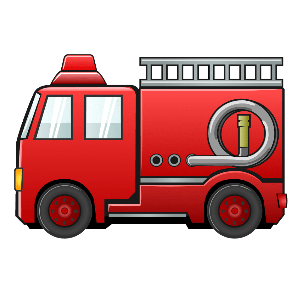 Firetruck clipart image