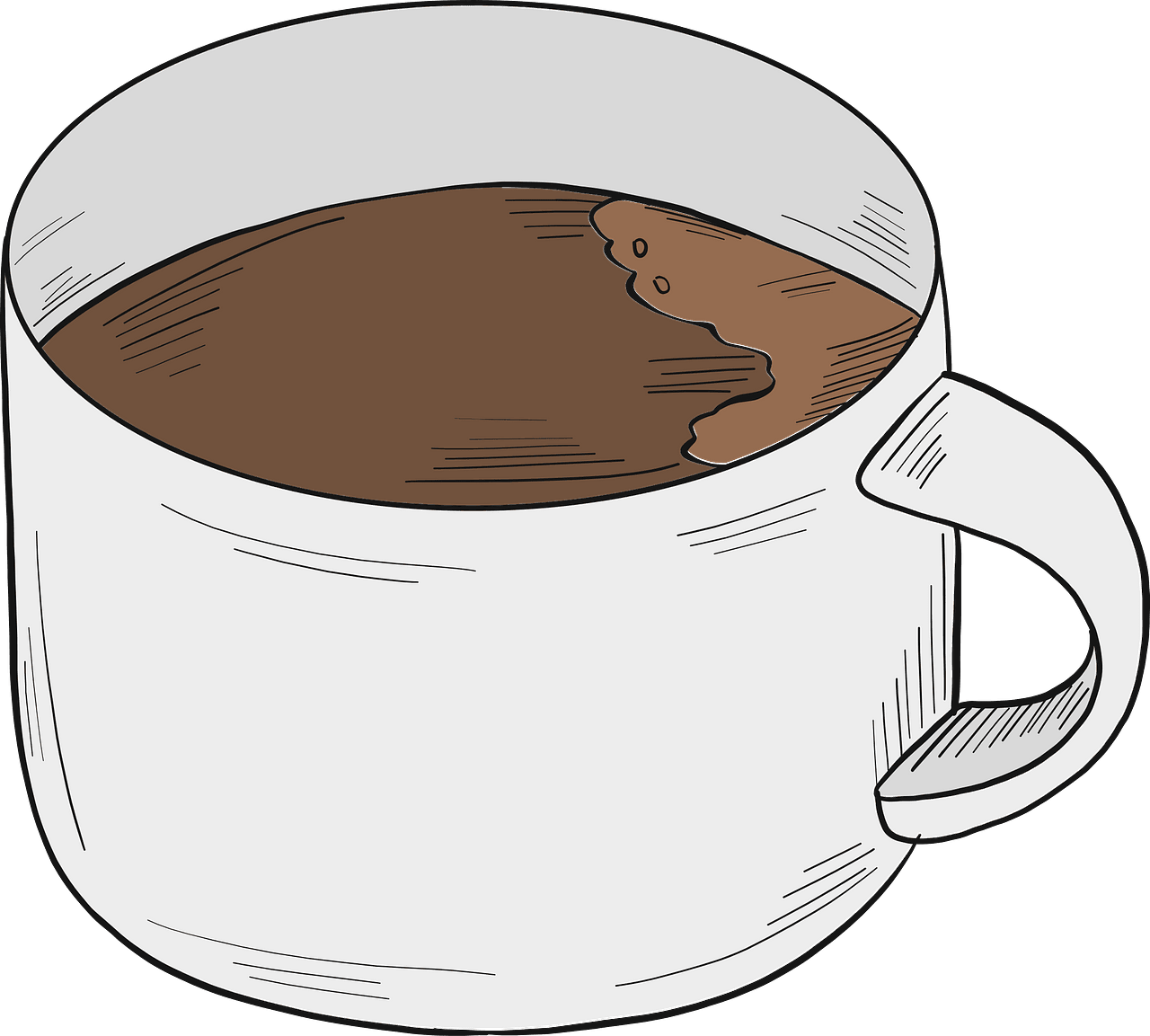 Hot cocoa chocolate vector clipart images 6