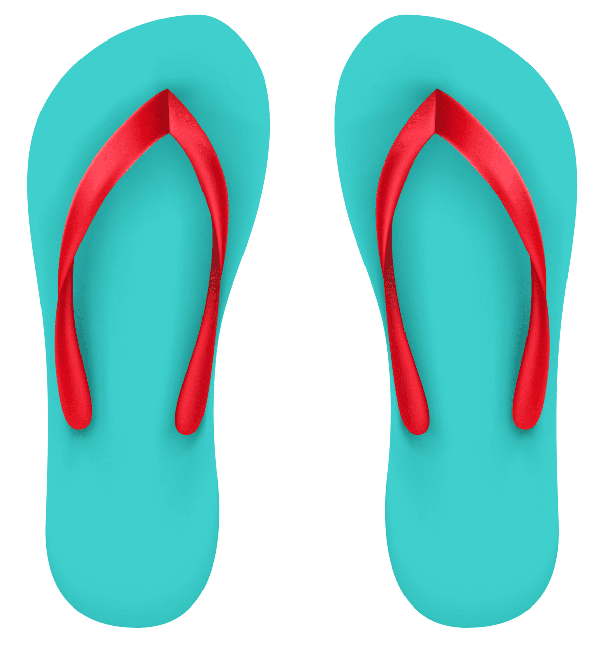 Flip flop clipart beach sandal flipflops free