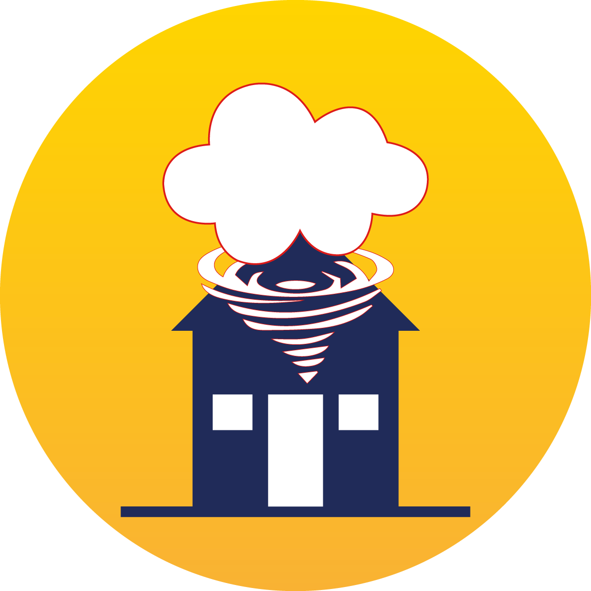 House hurricane clipart transparent