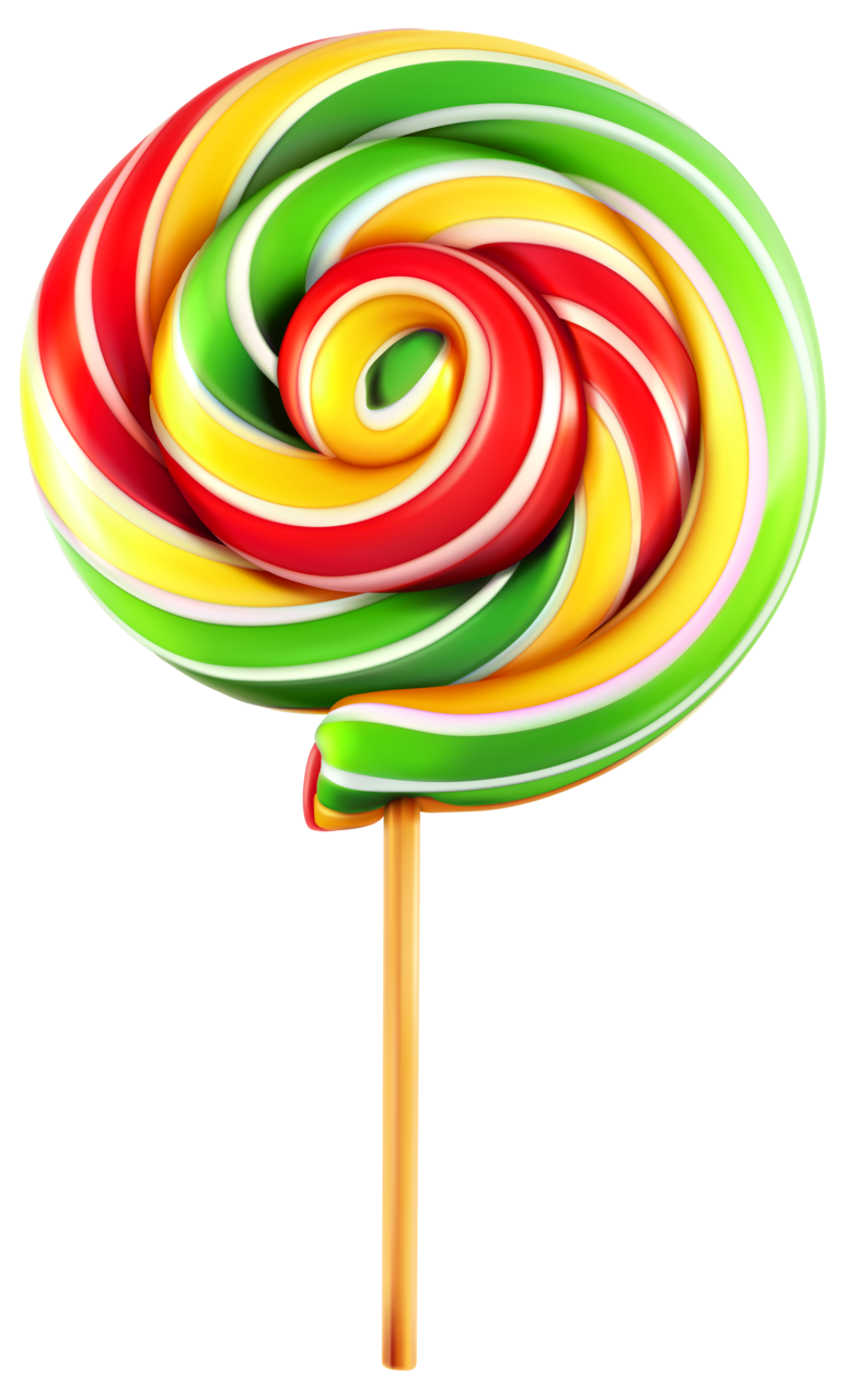 Lollipop pin page clipart image