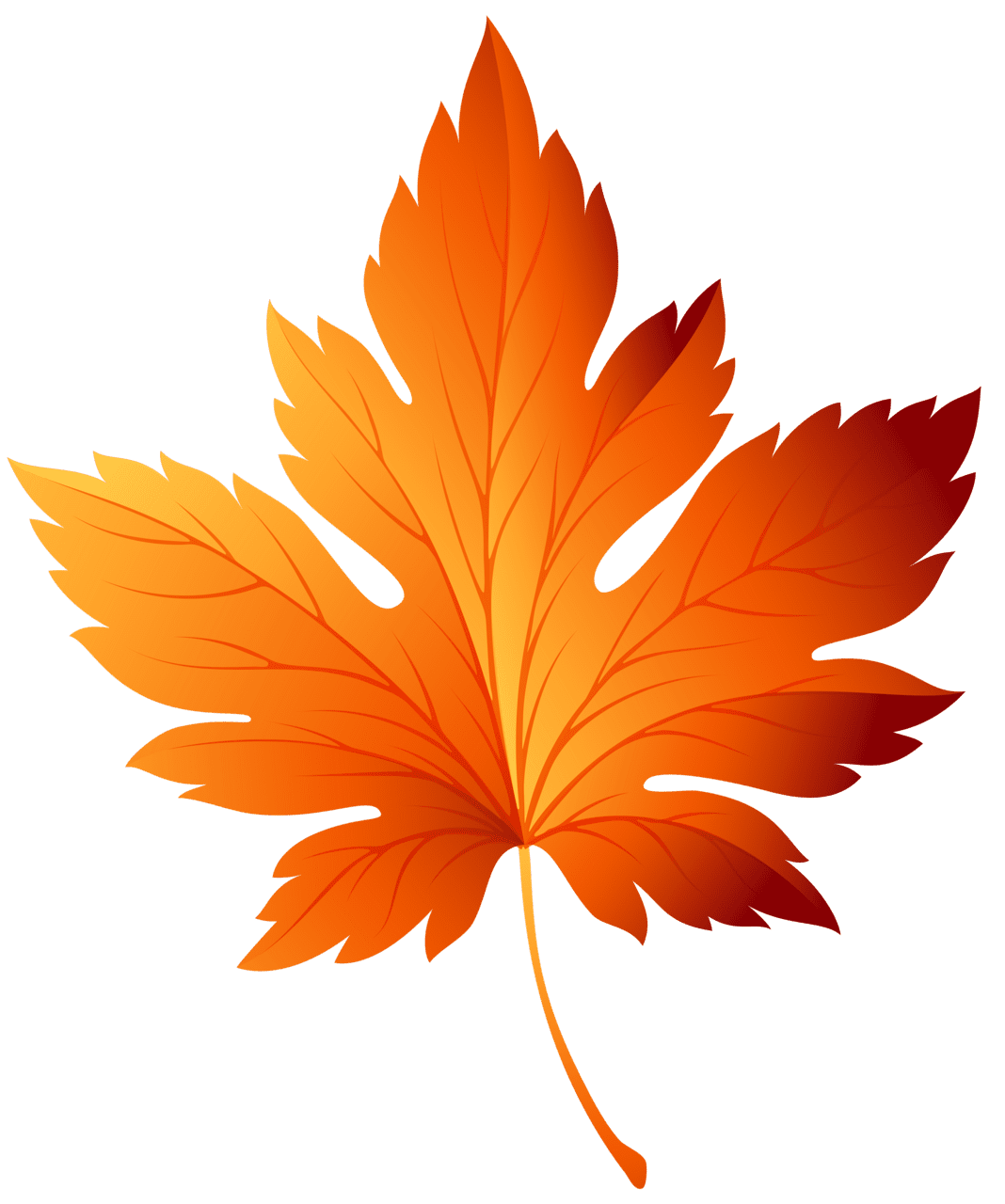 Autumn leaf clipart fall picture 2