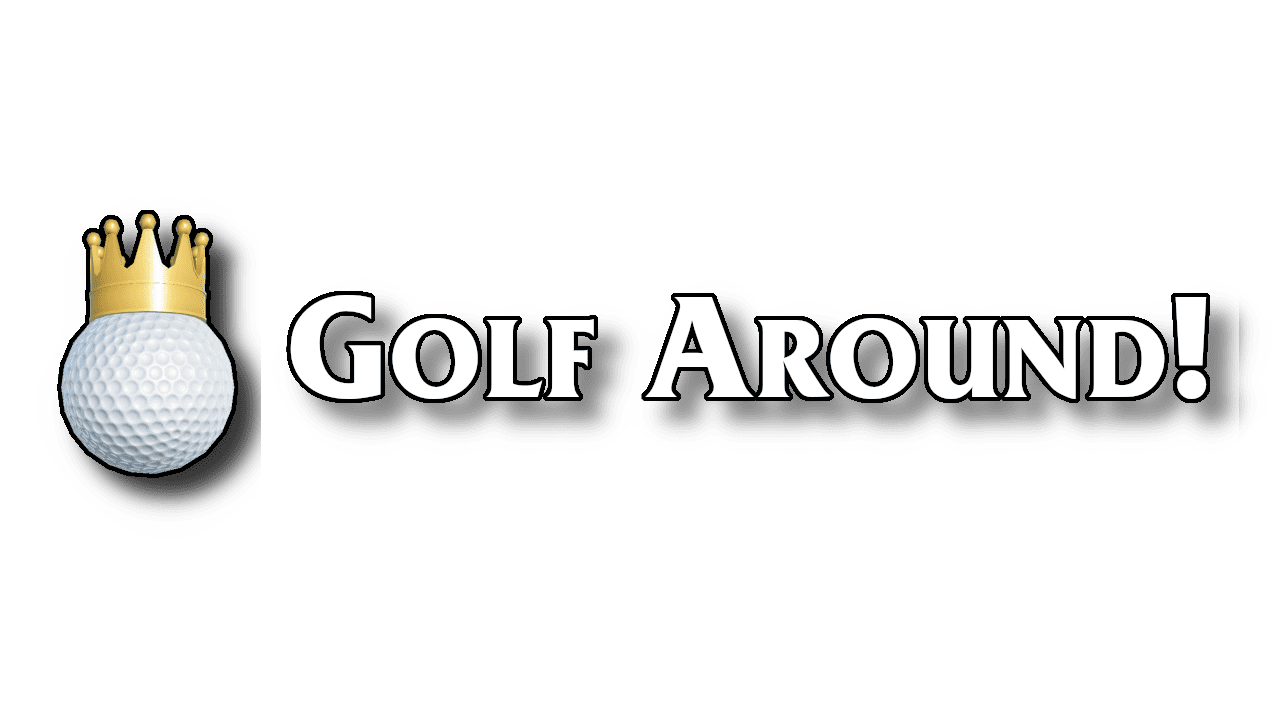 Golf ball around clipart logo