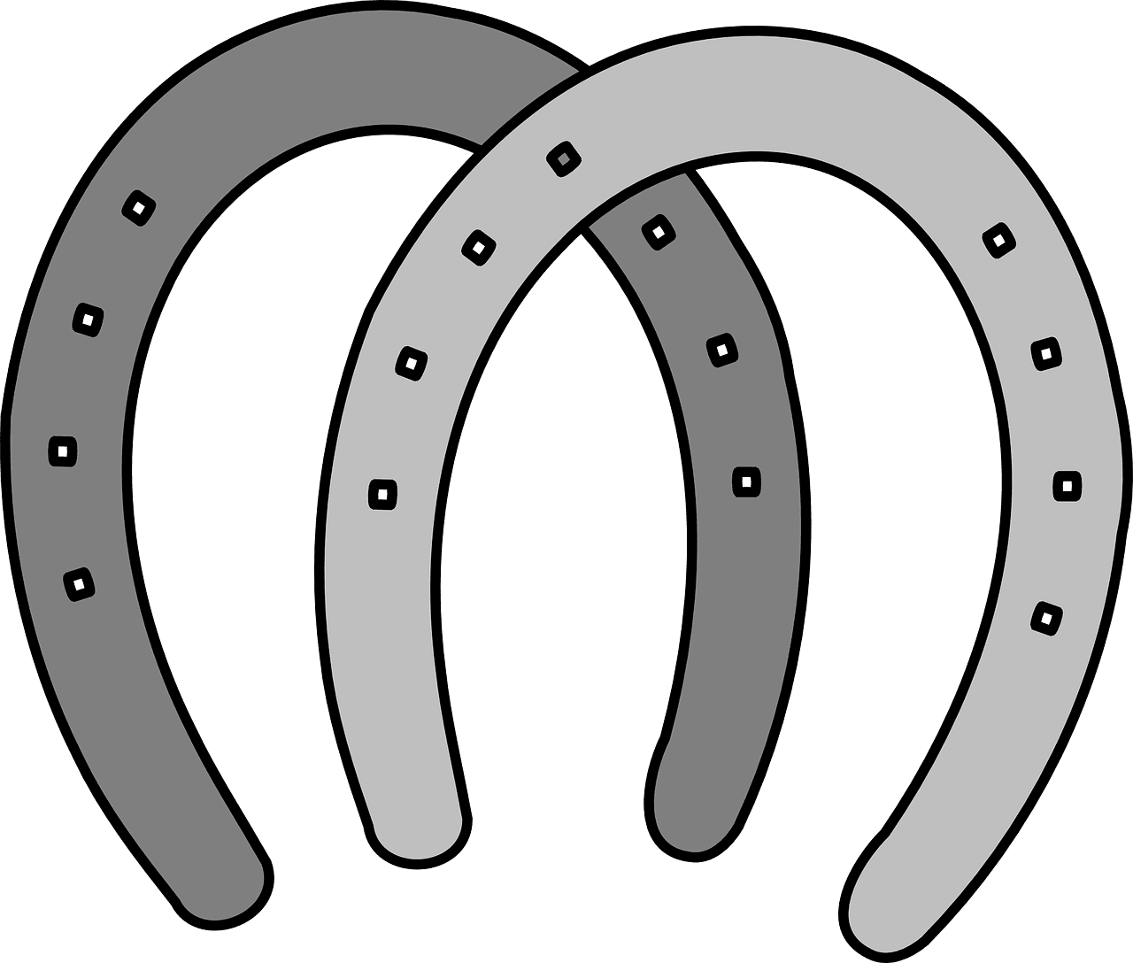 Horseshoe vector art graphics clipart