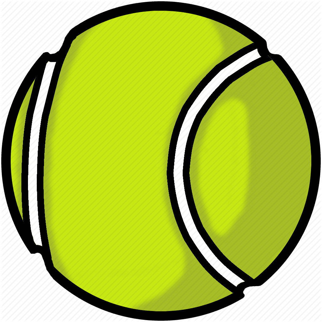 Tennis ball high quality image clipart