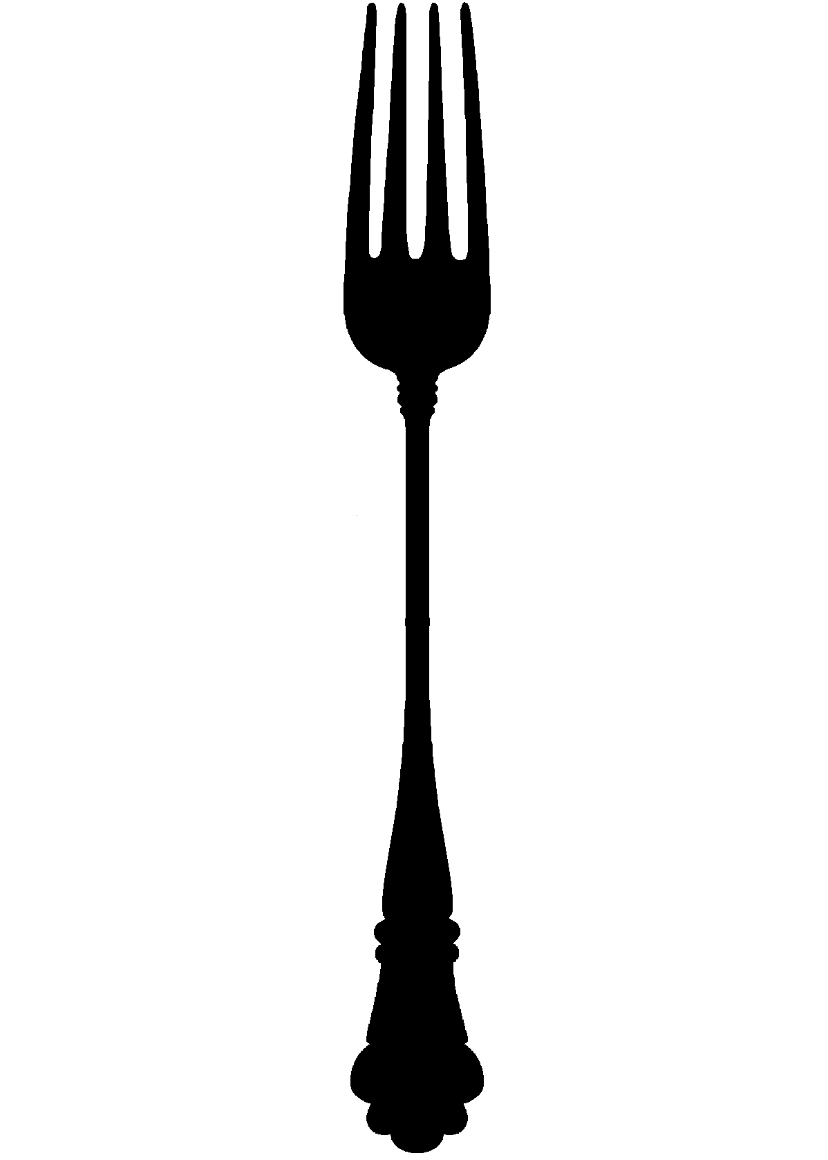 Fork pin page clipart image