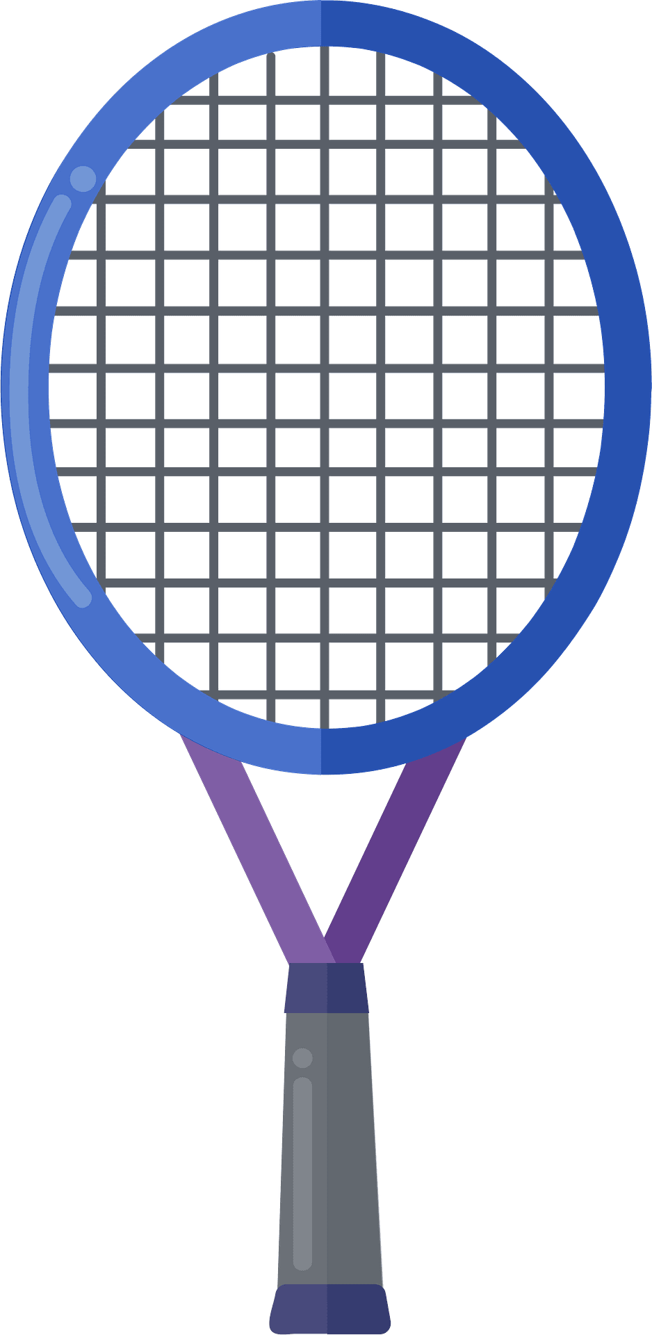 Tennis racket vector clipart images 3