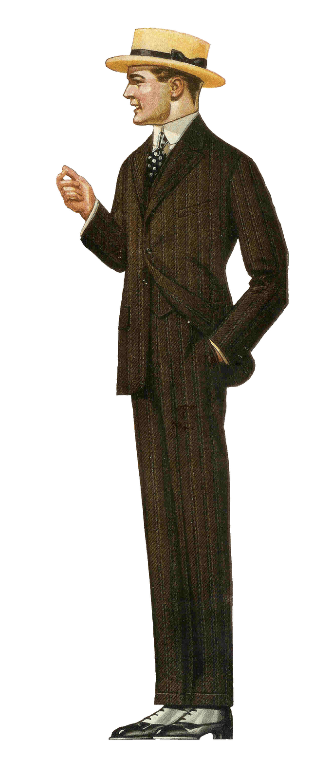 Clothing men fashion from antique clothes catalog vintage mens edwardian clipart background