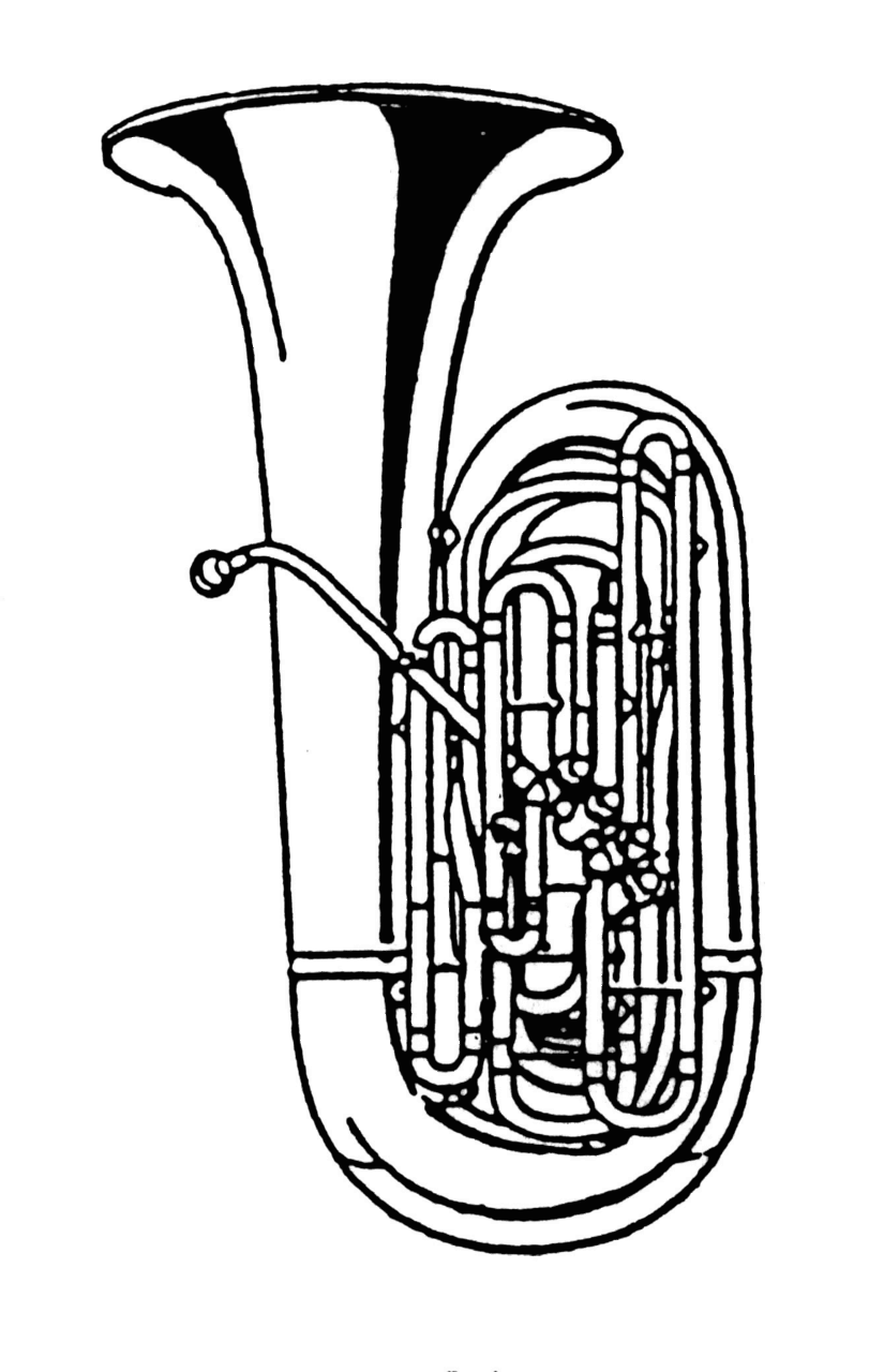 Trumpet brass clipart vector