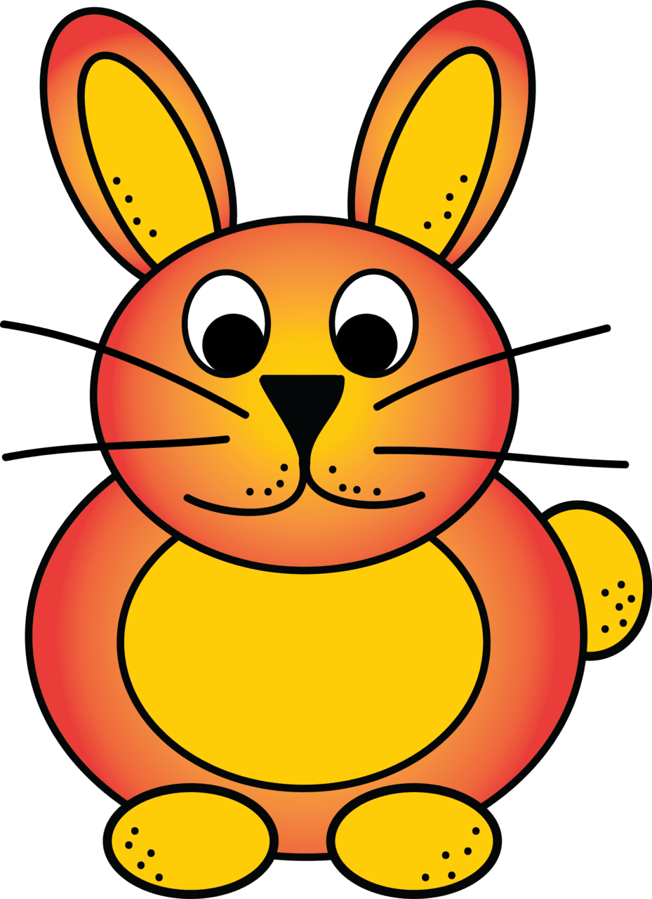 Cute animal pin page clipart vector 4