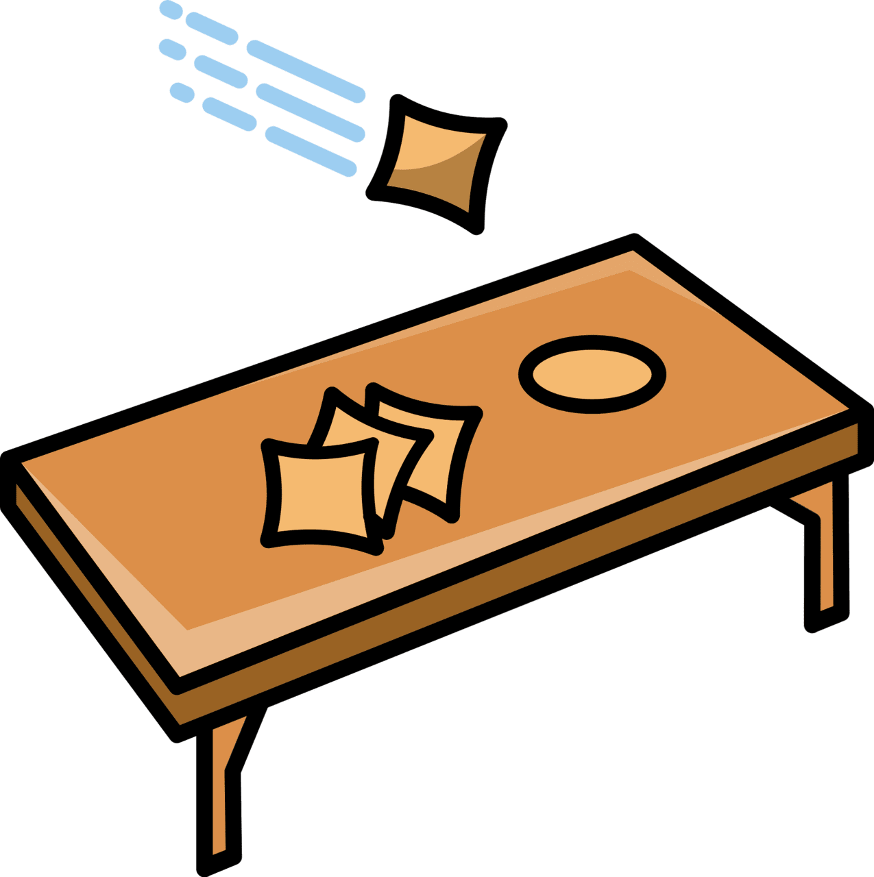 Cornhole clipart images