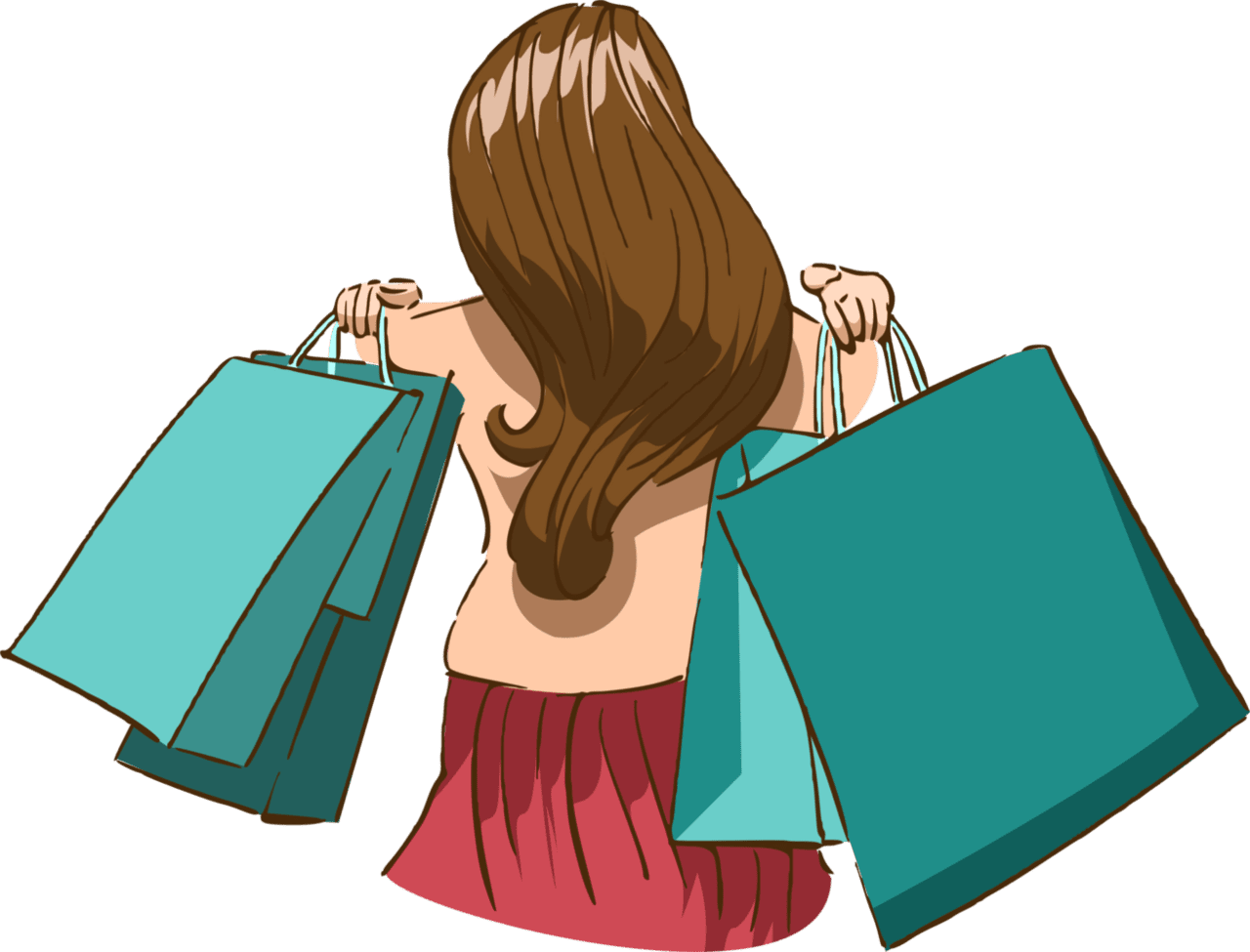 Shopping graphic clipart design picture