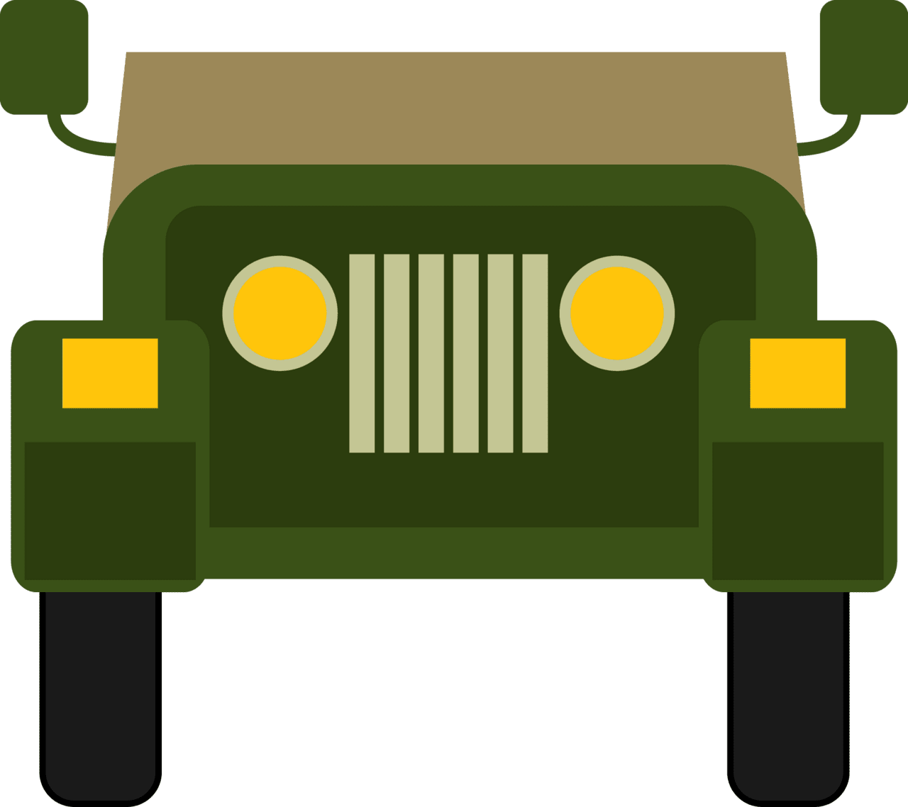 Jeep pin page clipart free