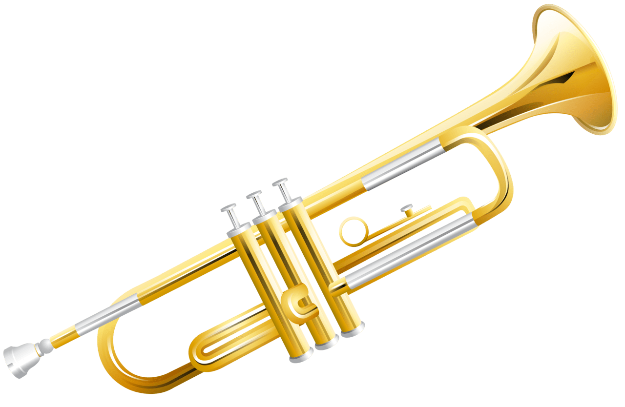 Trumpet clipart image high quality images and