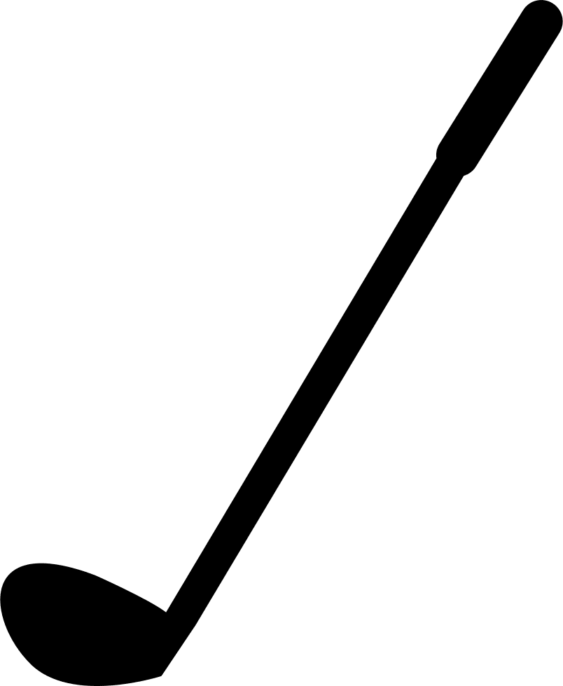 Golf club stick image size clipart