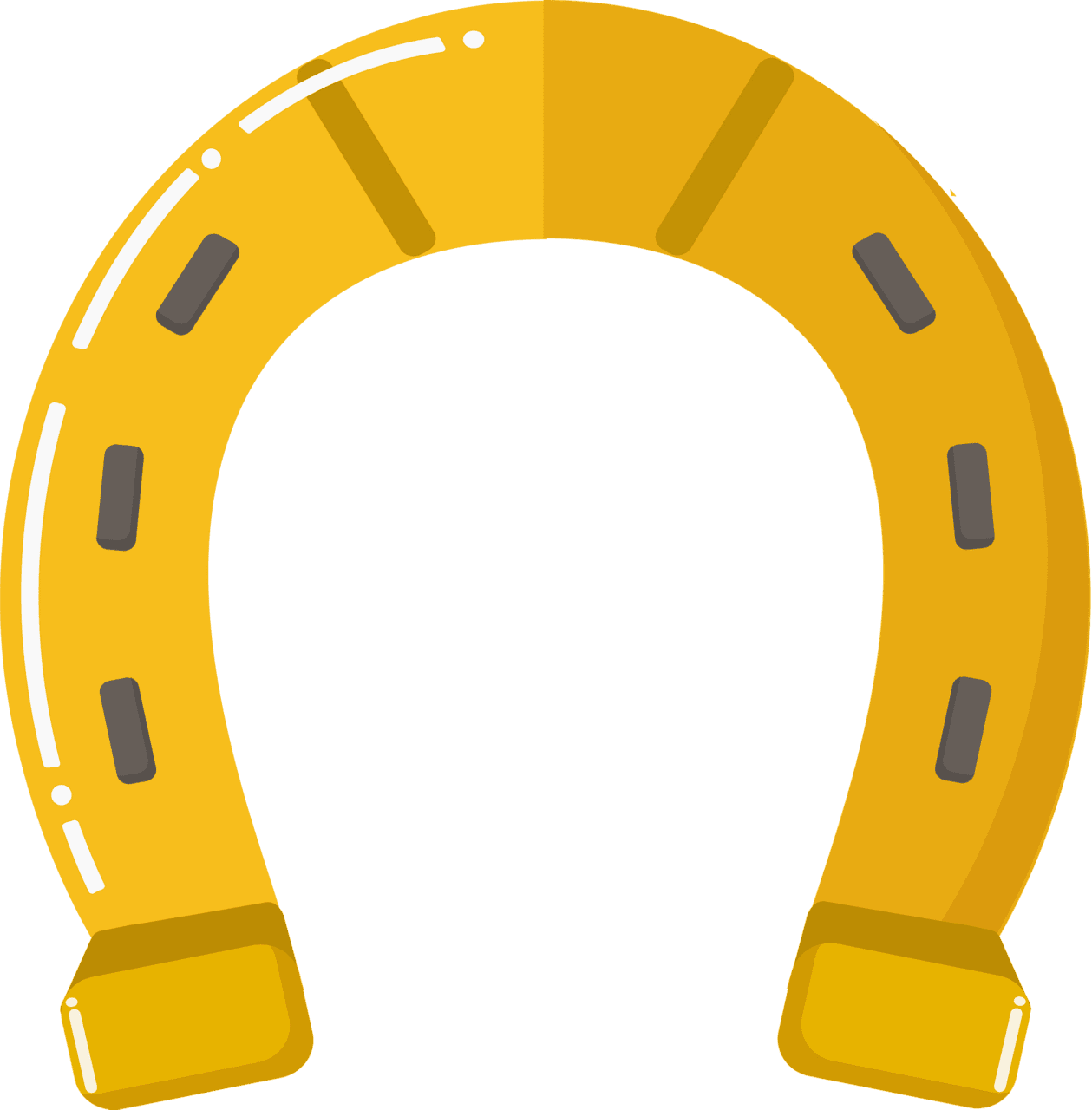 Horseshoe vector clipart images 10