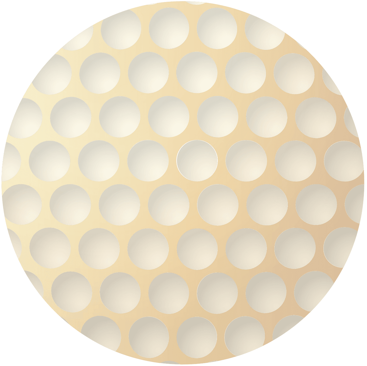 Golf ball vector clipart images 2