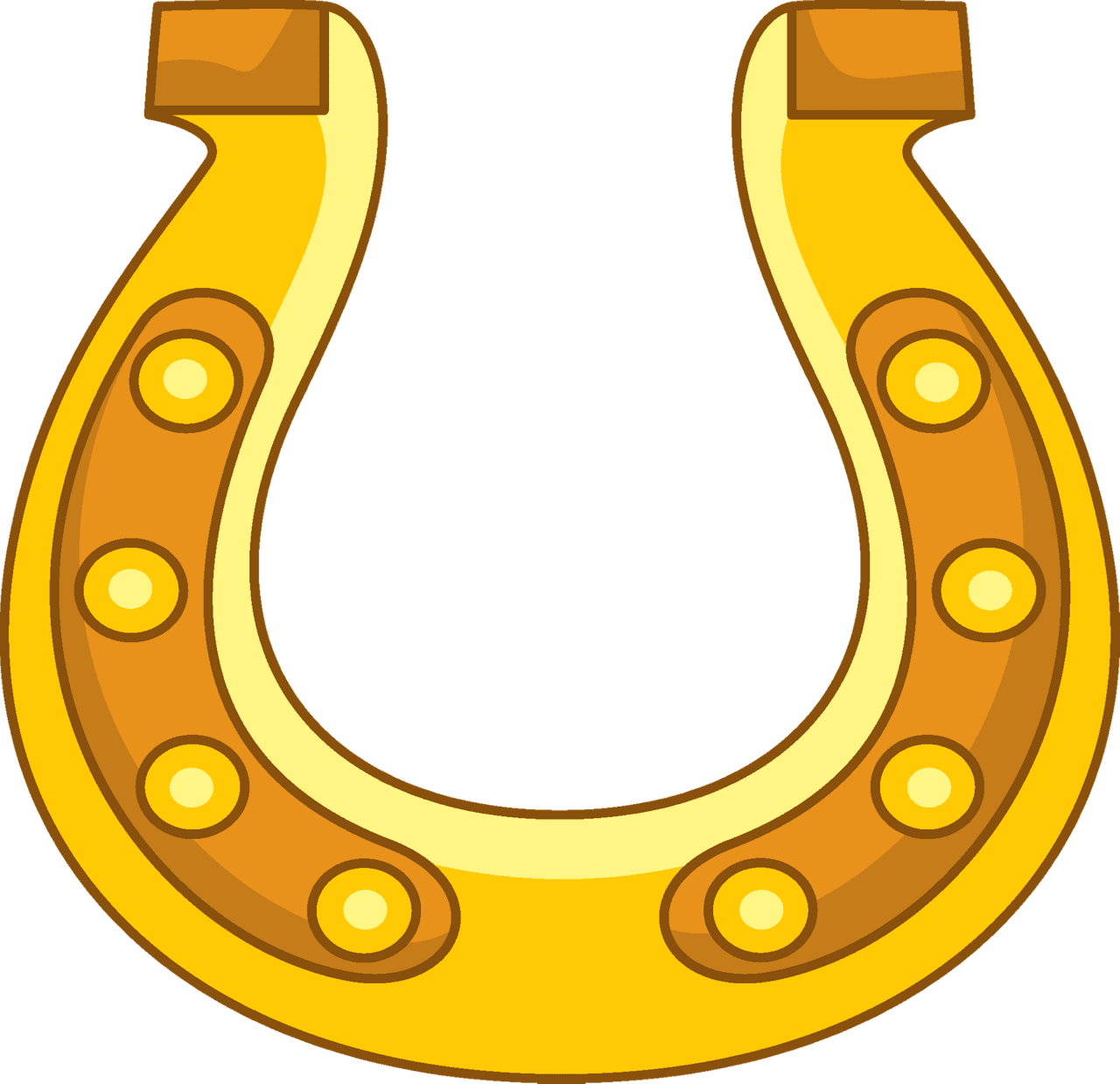 Horseshoe vector clipart images 2