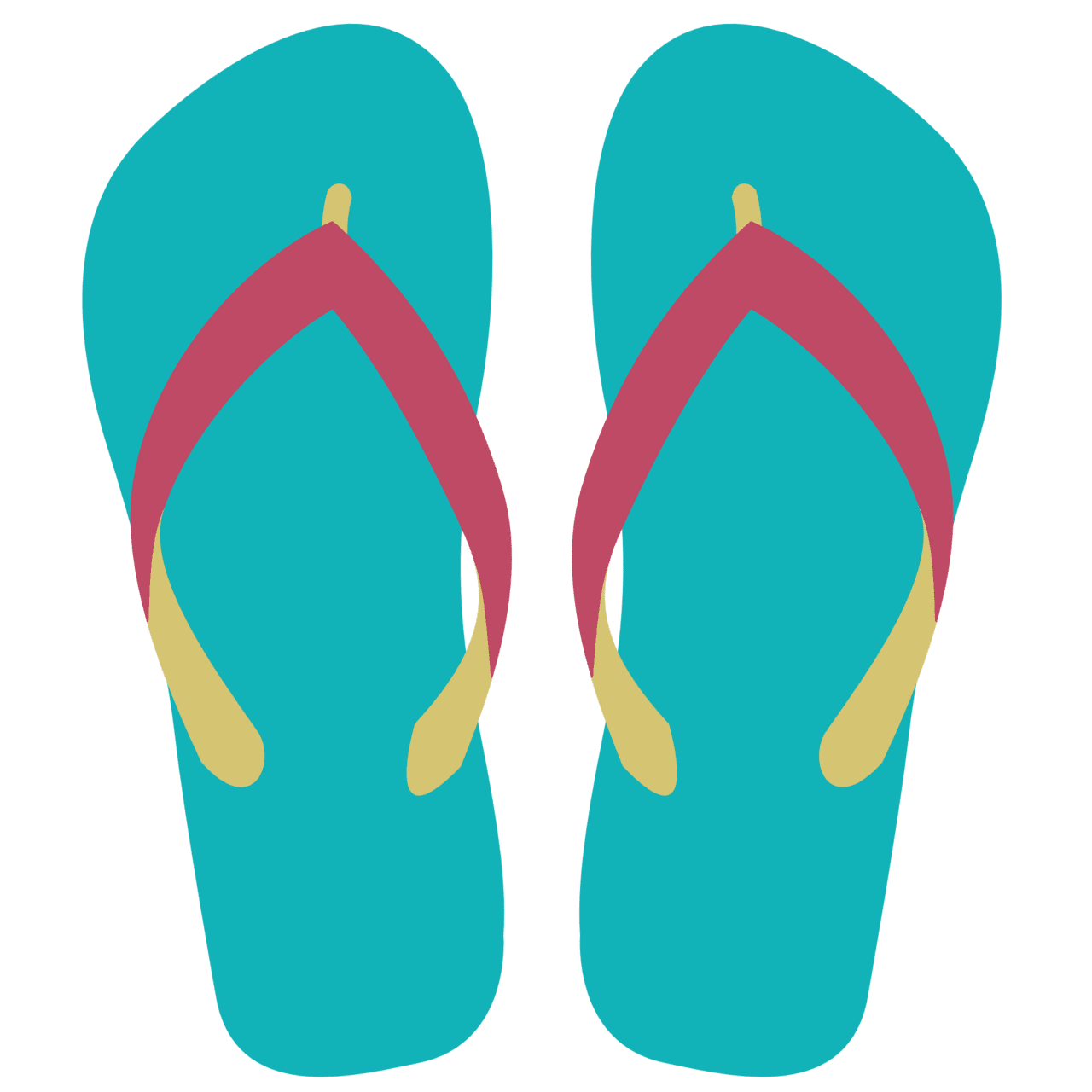 Flip flop clipart picture