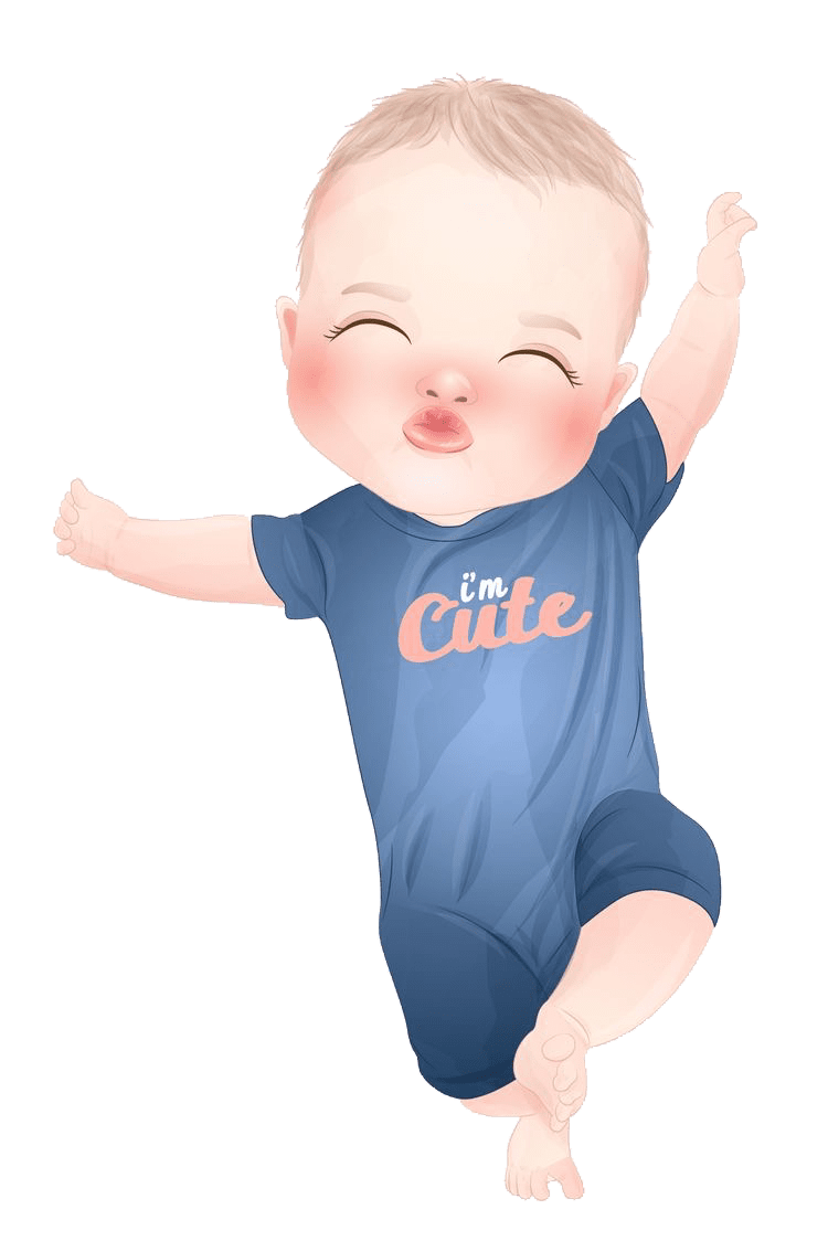 Infant pin page clipart background 3