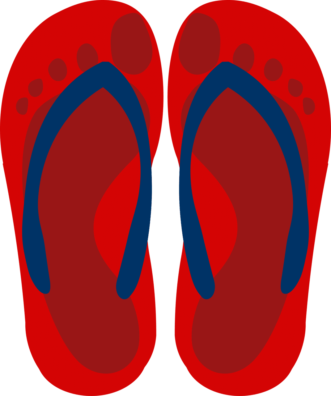 Flip flop image size clipart 3