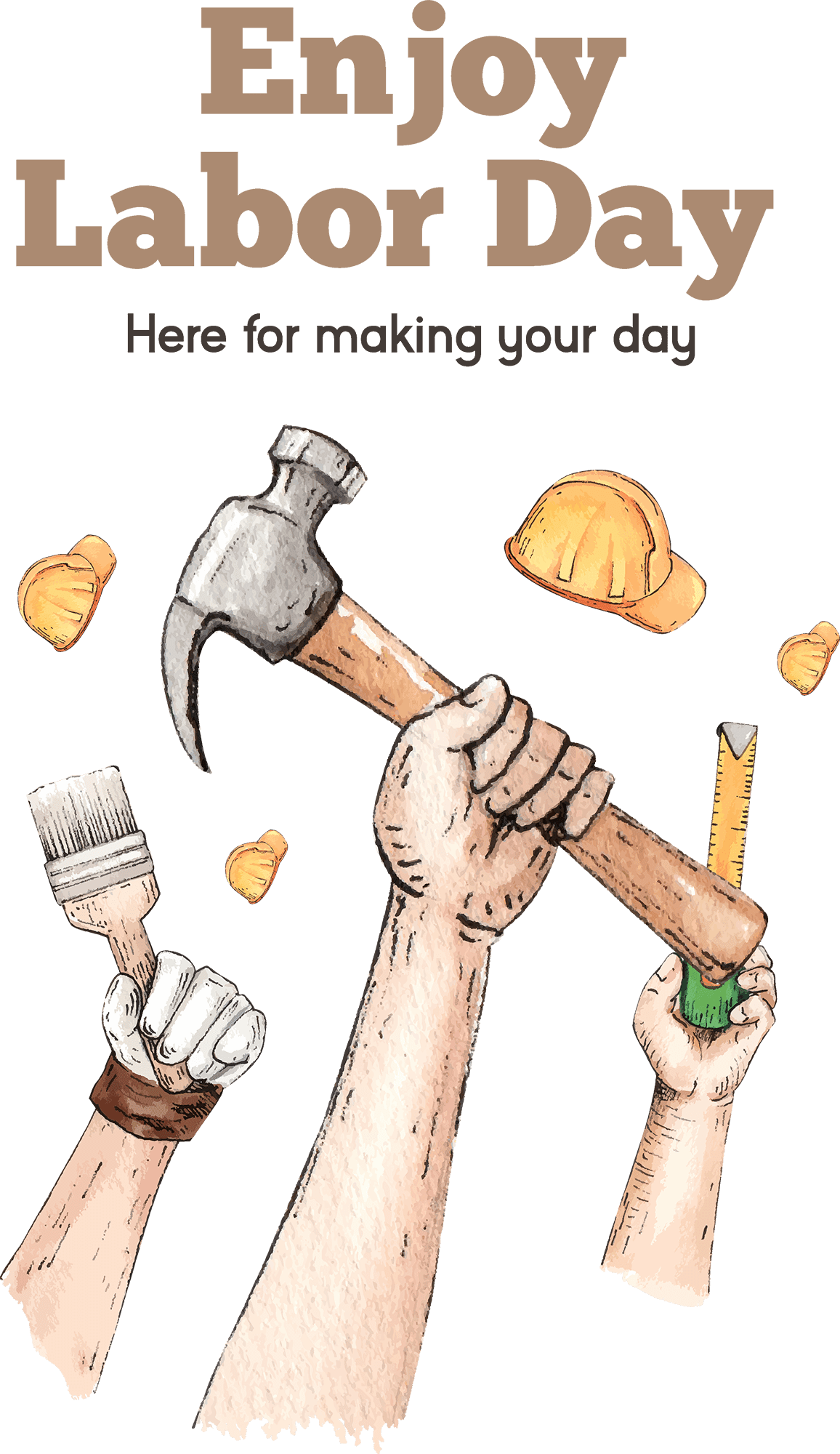 Tools world labor day clipart vector labour holiday