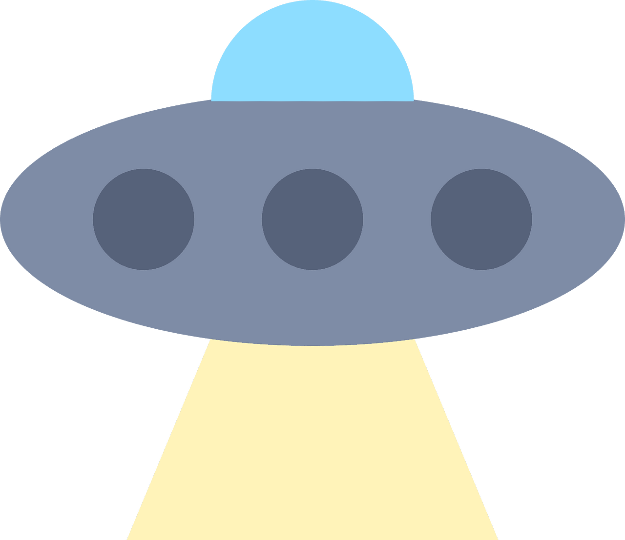 Ufo clipart vector