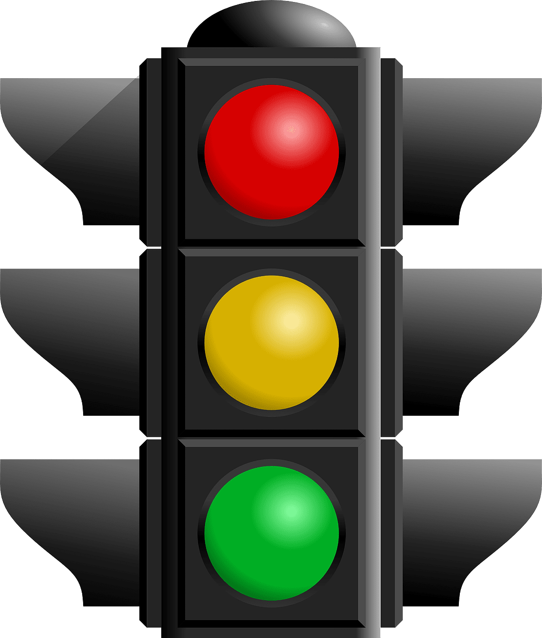 Traffic light image size clipart