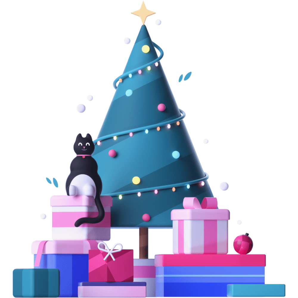 Christmas tree png ts presents holidays clipart transparent