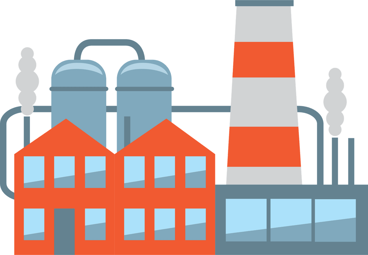Factory vector clipart images