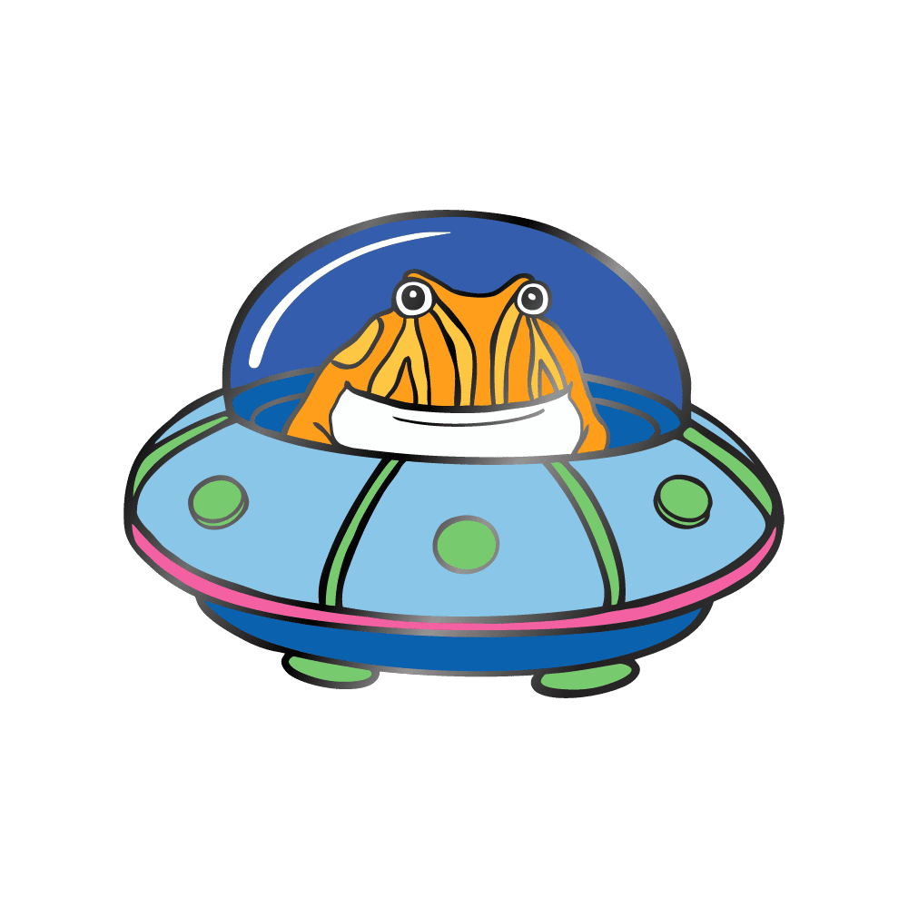 Pacman ufo pin by tibby bean frog con clipart background