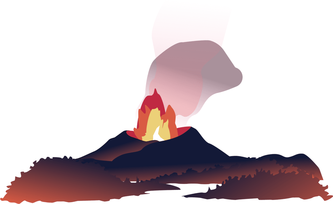 Volcano images clipart