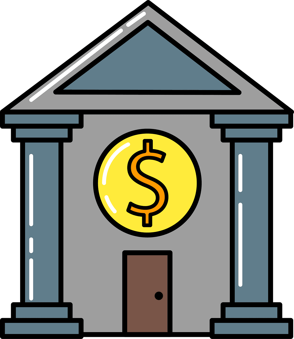 Bank vector clipart images