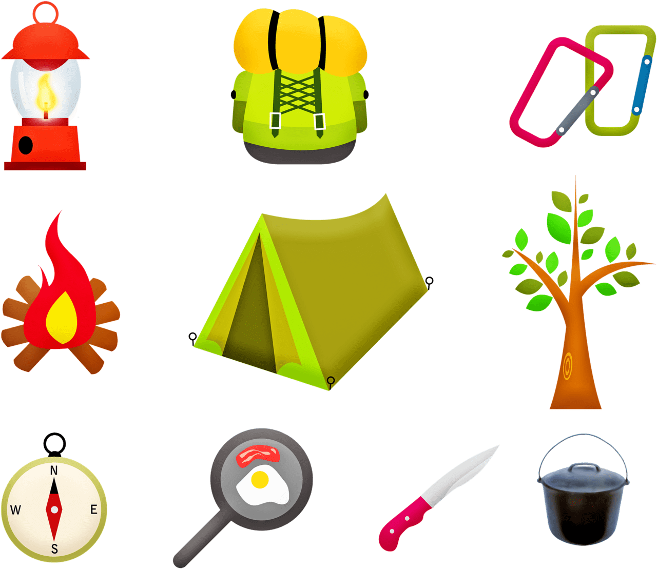 Outdoor equipment reviews camp ing clipart large size image