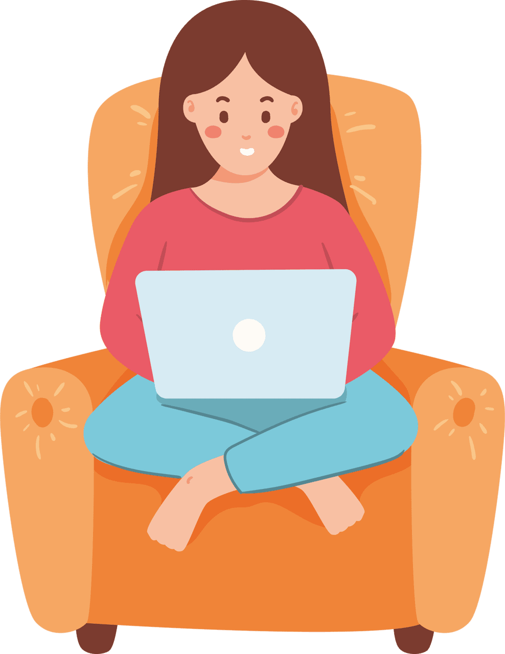 Work home vector clipart