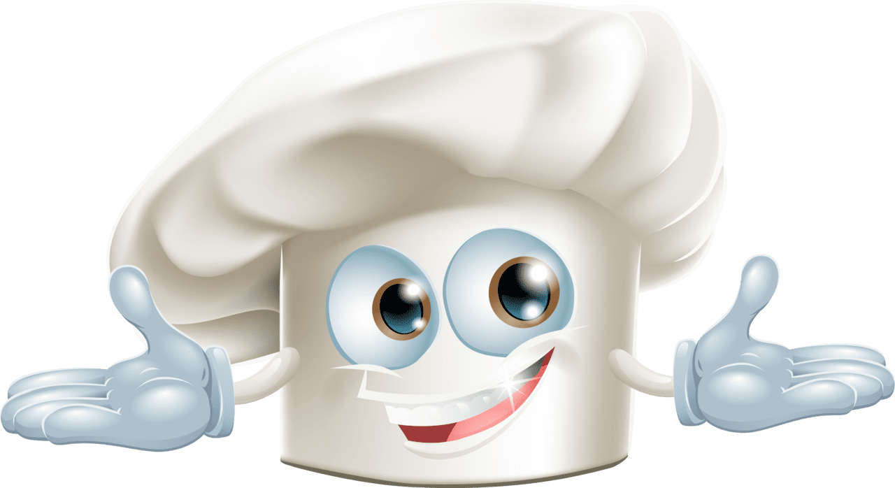 Chef hat pin page clipart photo