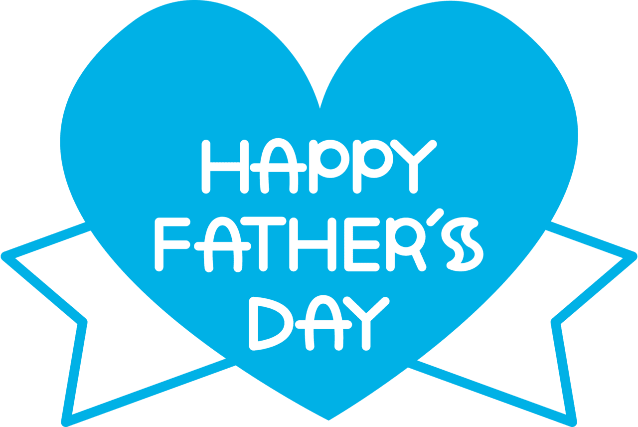 Happy fathers day vector clipart images