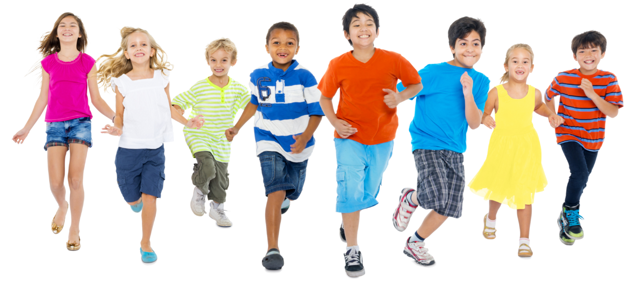 Walk children running kids clipart large images transparen