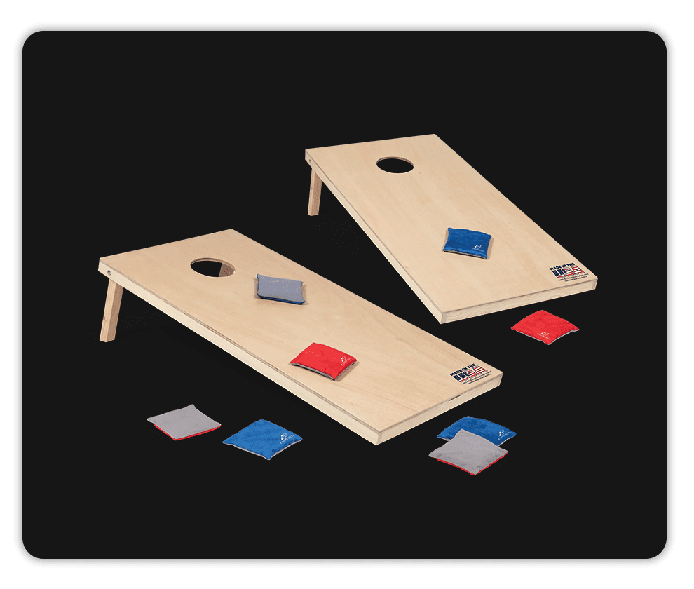 Cornhole catalog hawaii event rentals clipart logo