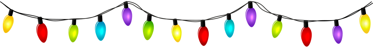 Christmas light clipart image 2