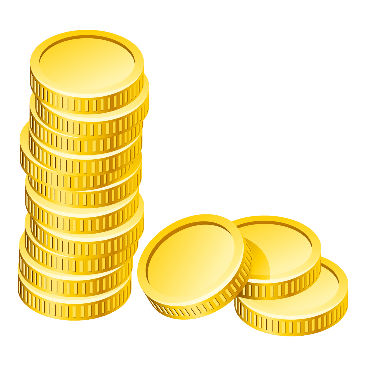 Coin images background clipart