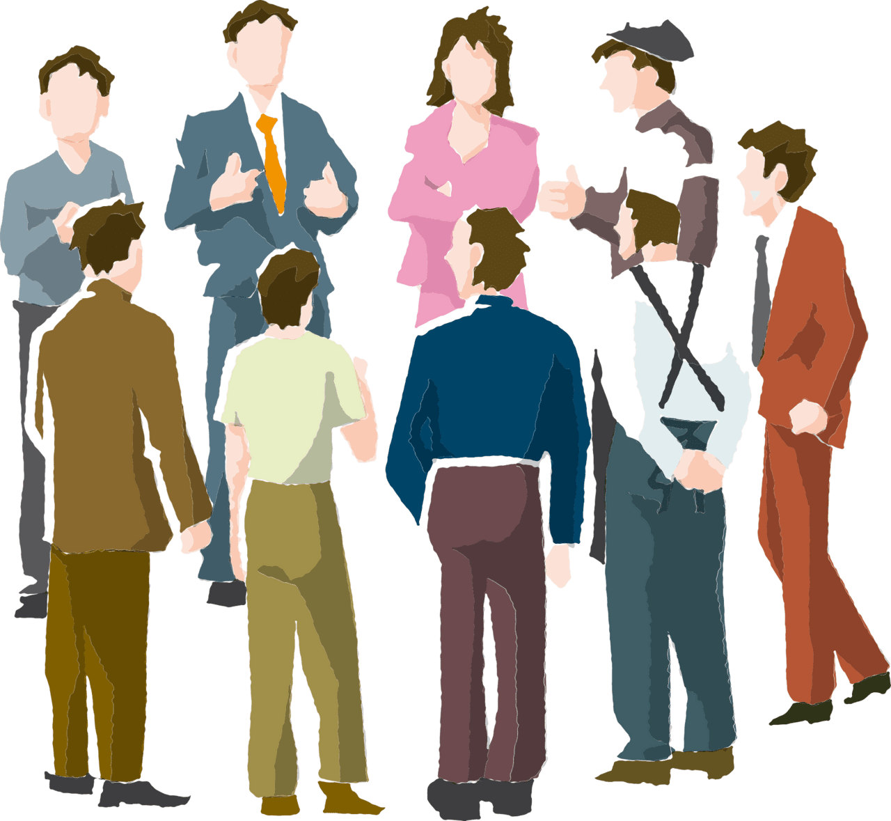 Community meeting munity vector clipart images