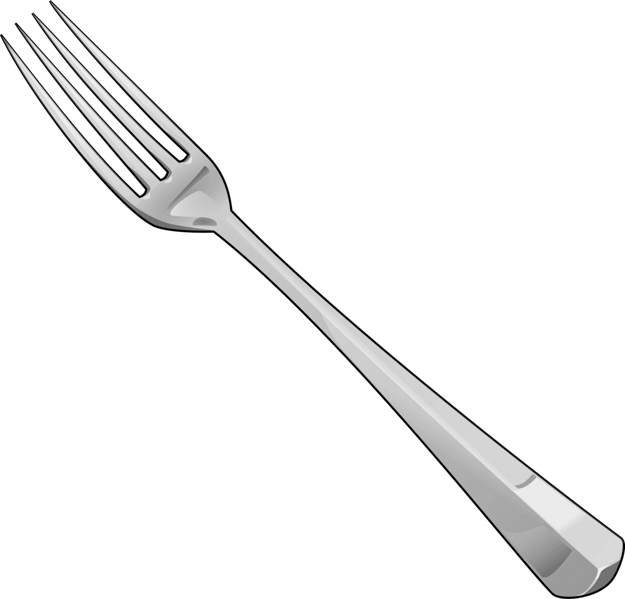 Fork vector clipart images