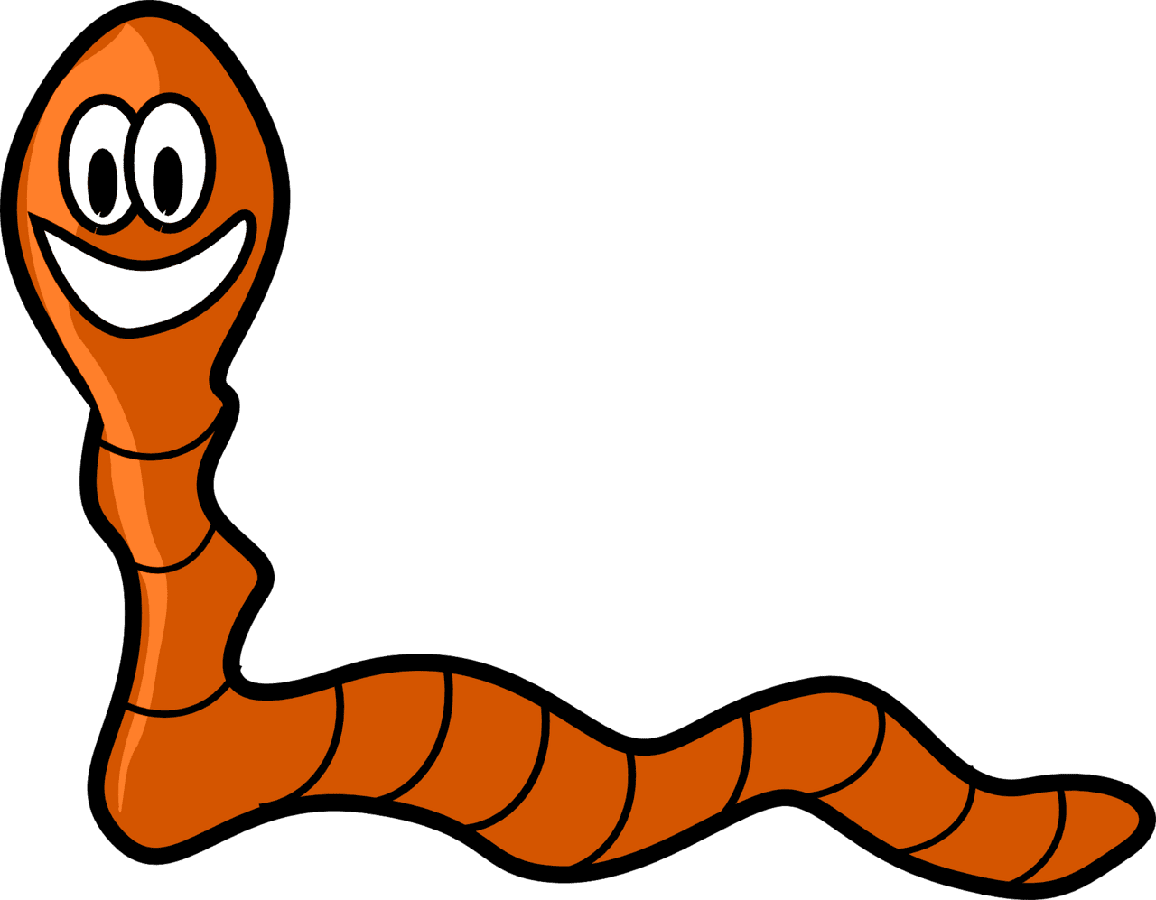 Worm vector clipart images