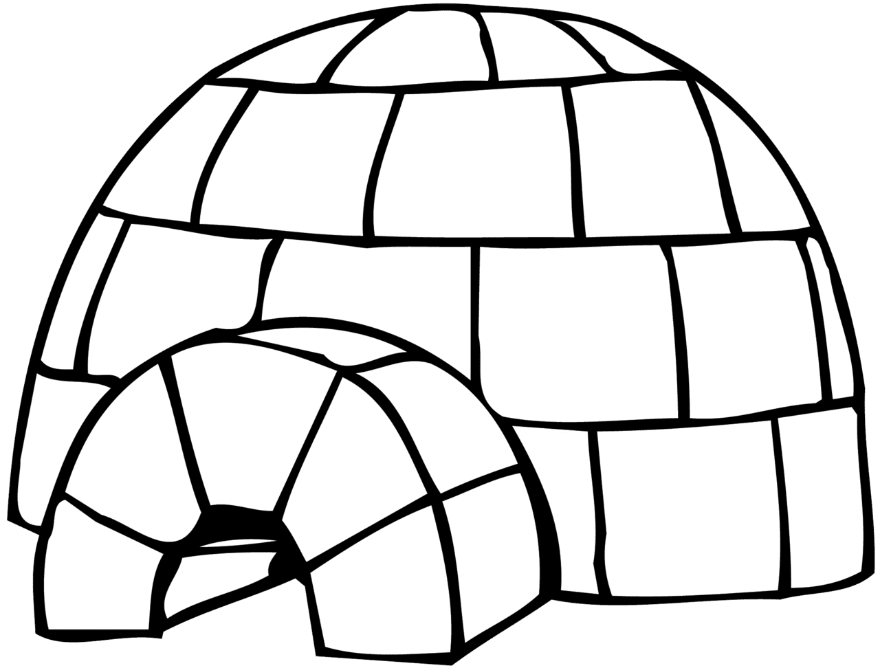 Igloo image size clipart 2